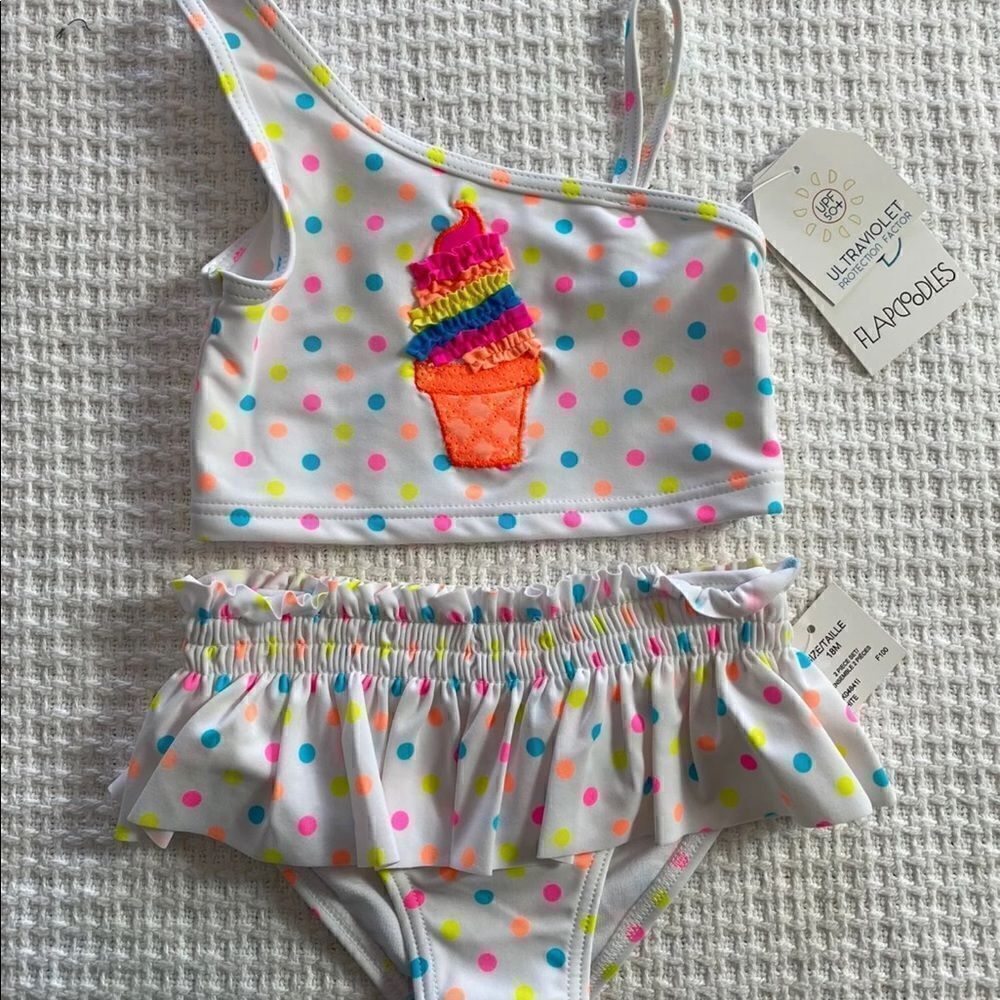 FLAPDOODLES 2 Pc Swimsuit 18M